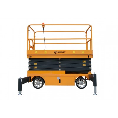 Подъёмник ножничный несамоходный SMARTLIFT SJY-0.5-9 (г/п 500 кг, в/п 9 м, AC/DC) 